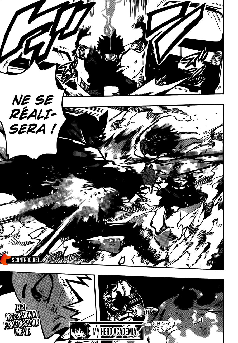 My Hero Academia Chapitre 251 - Page 13