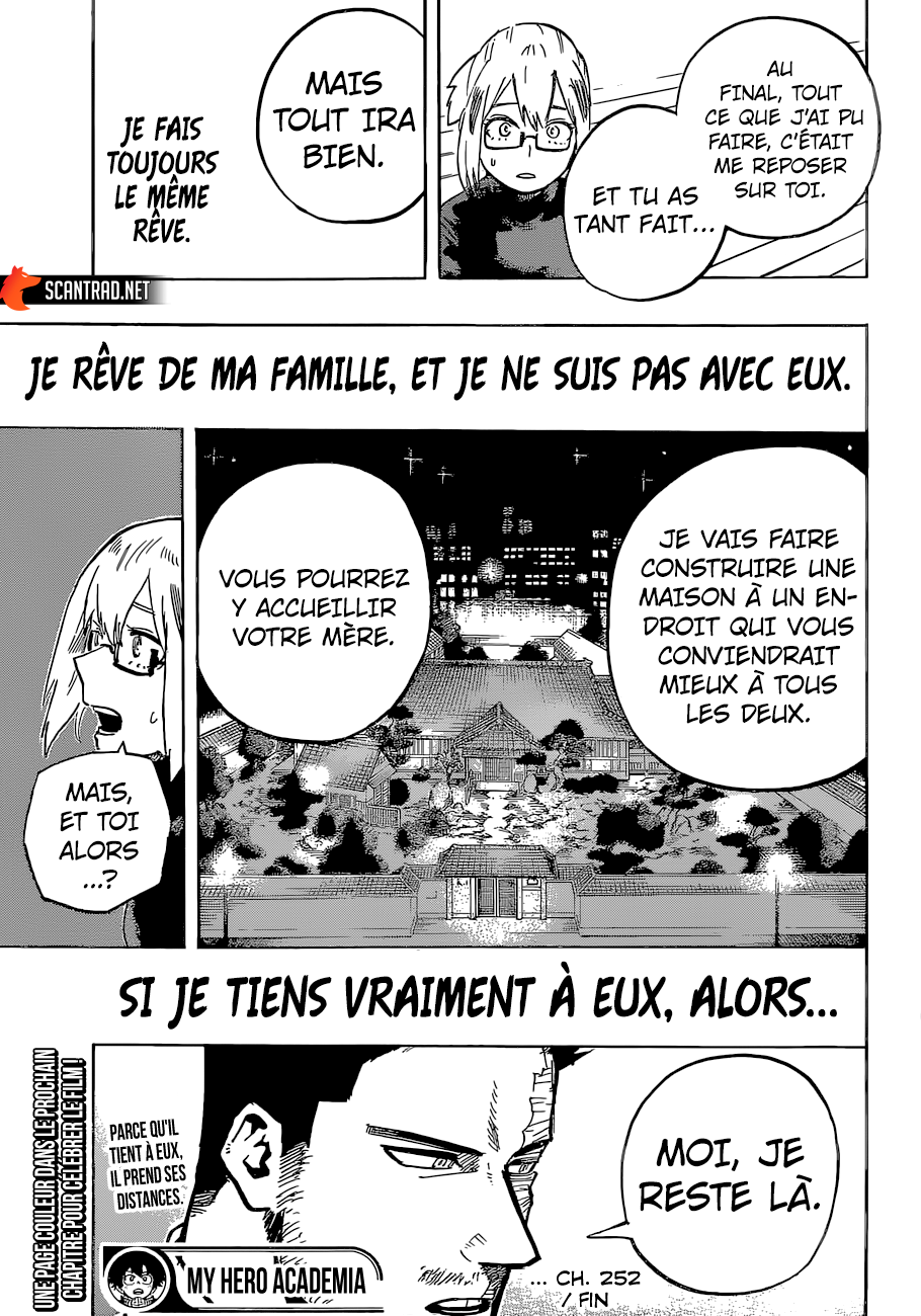 My Hero Academia Chapitre 252 - Page 13