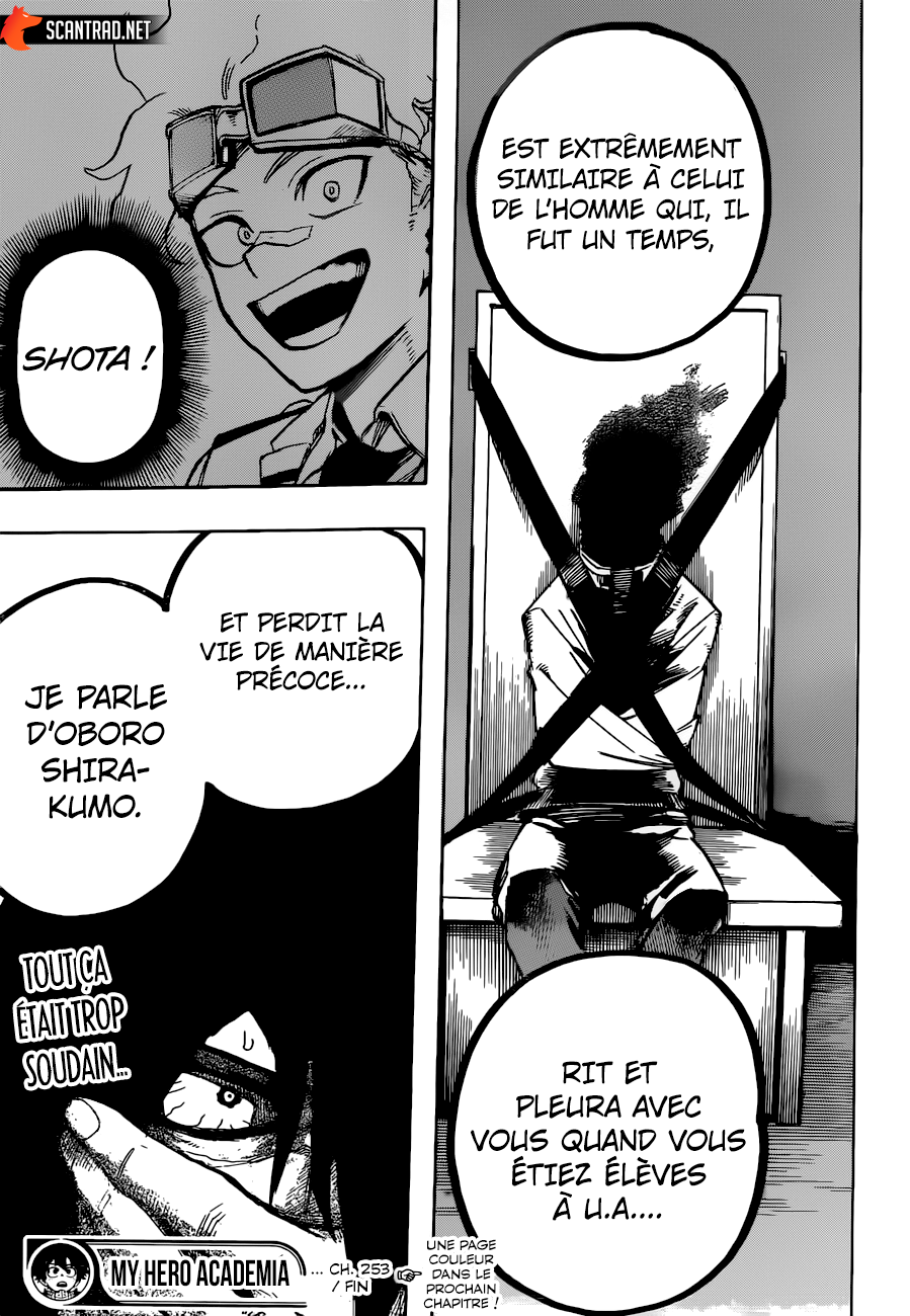 My Hero Academia Chapitre 253 - Page 14