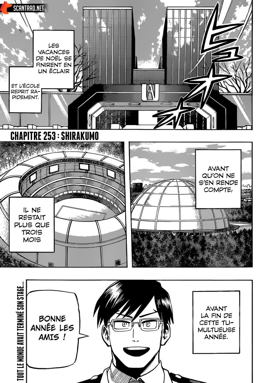My Hero Academia Chapitre 253 - Page 2