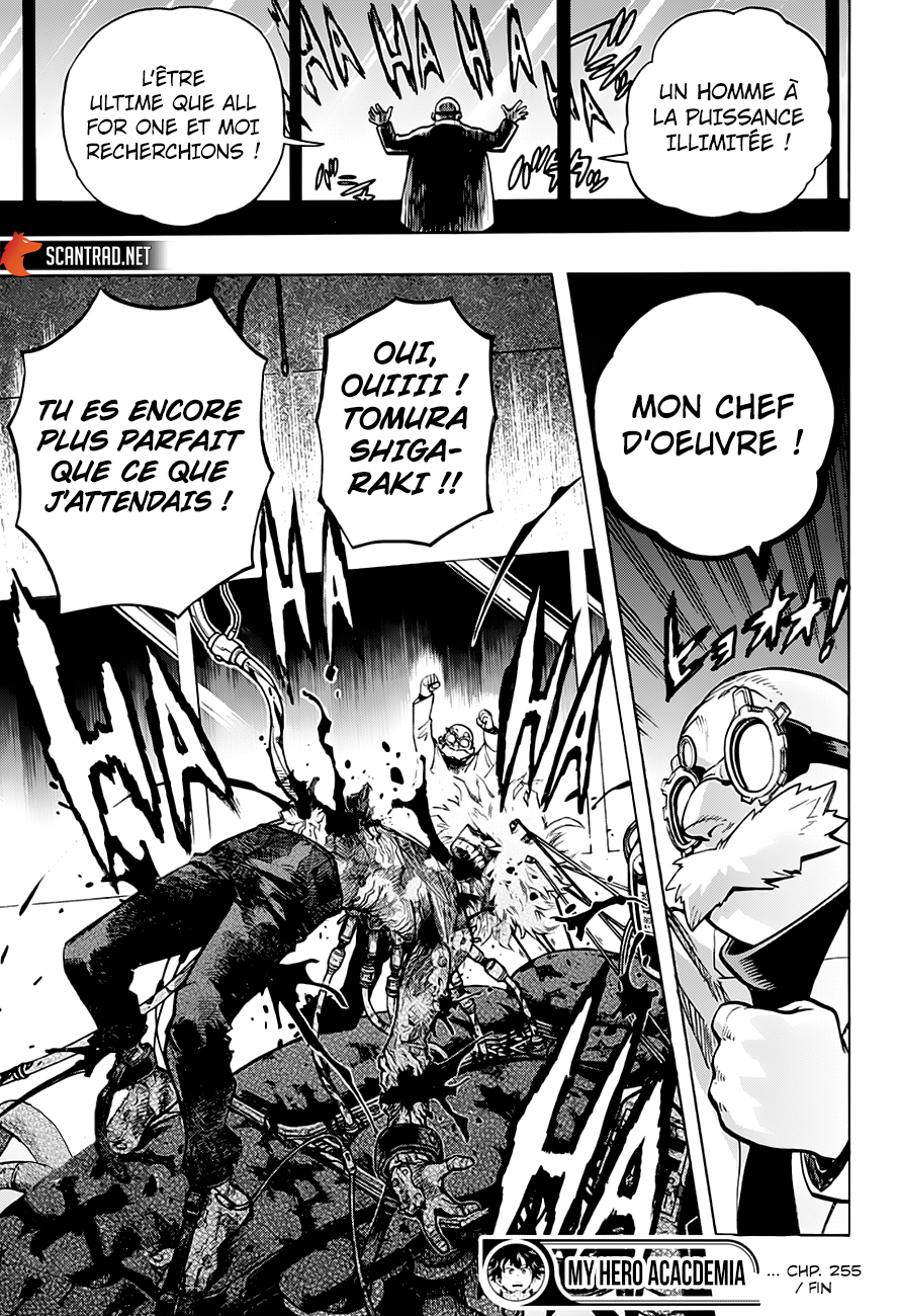 My Hero Academia Chapitre 255 - Page 14