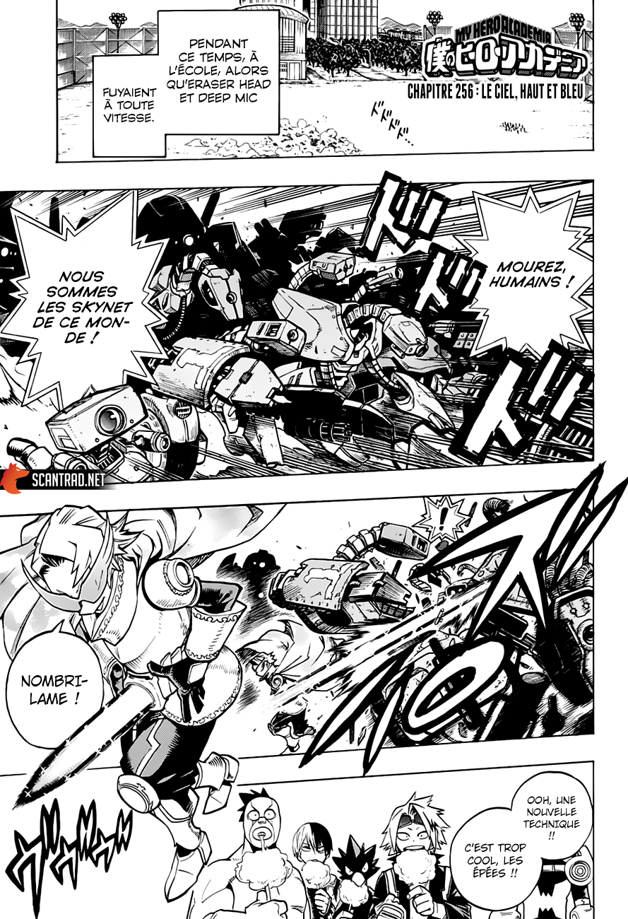 My Hero Academia Chapitre 256 - Page 1