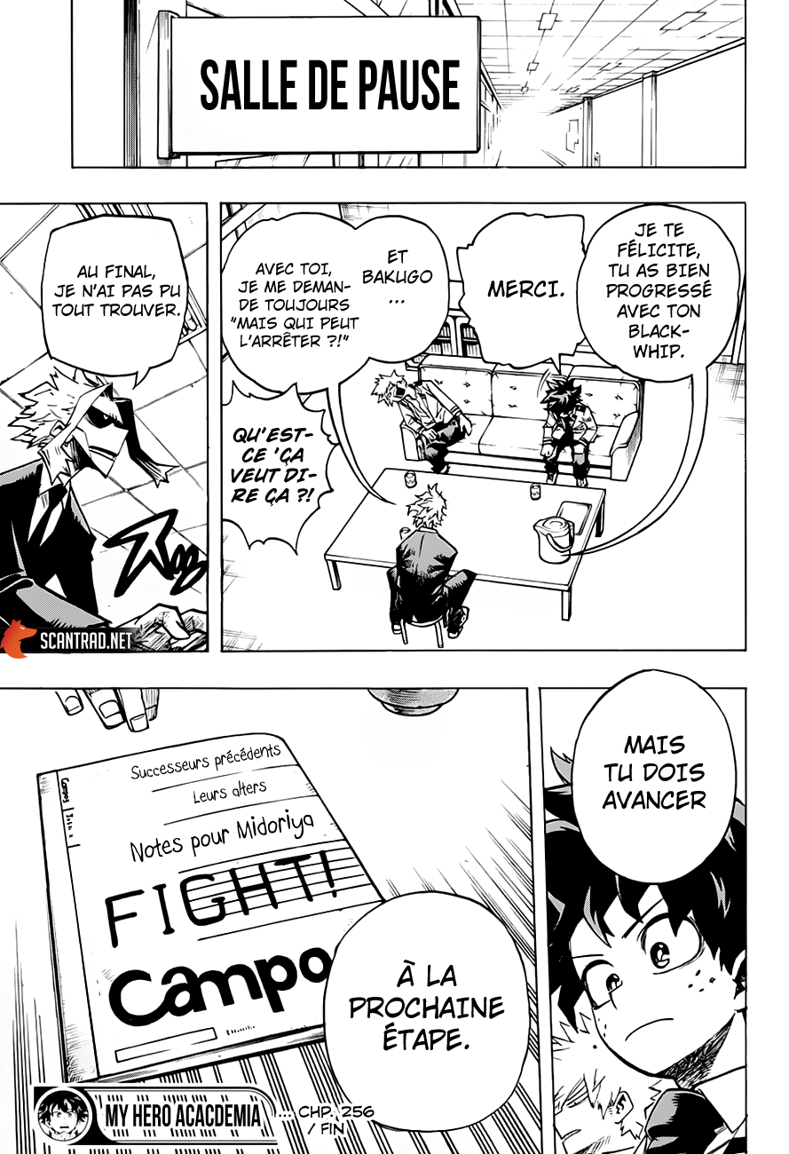 My Hero Academia Chapitre 256 - Page 14