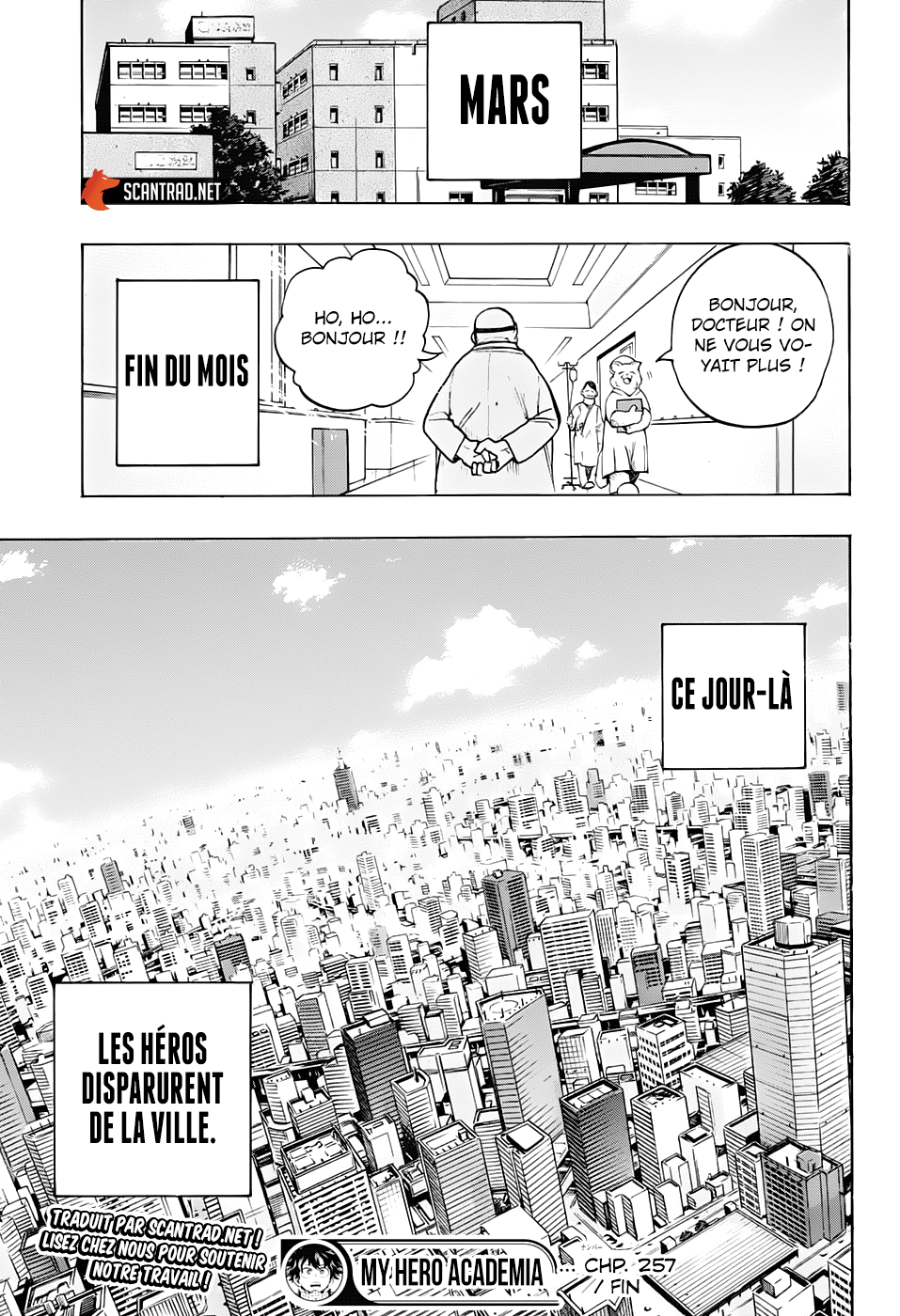 My Hero Academia Chapitre 257 - Page 17