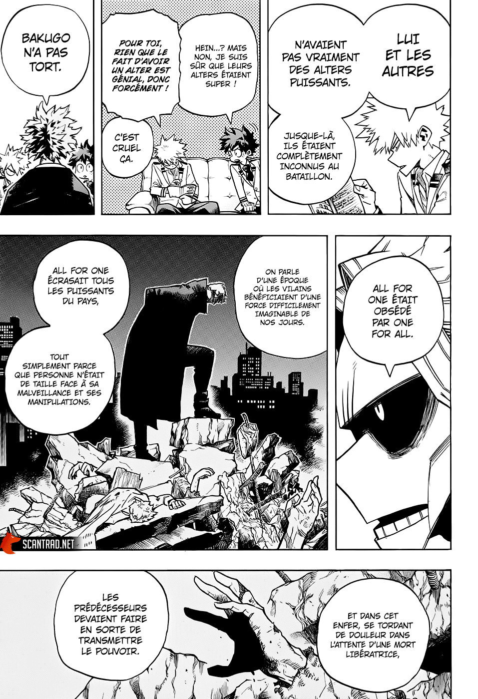 My Hero Academia Chapitre 257 - Page 3