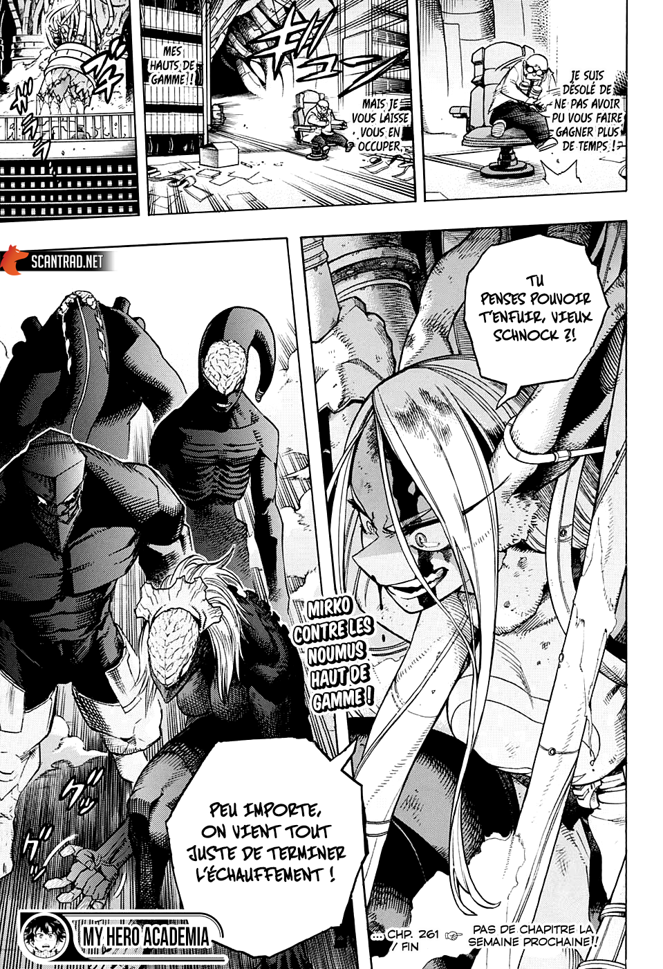 My Hero Academia Chapitre 261 - Page 16
