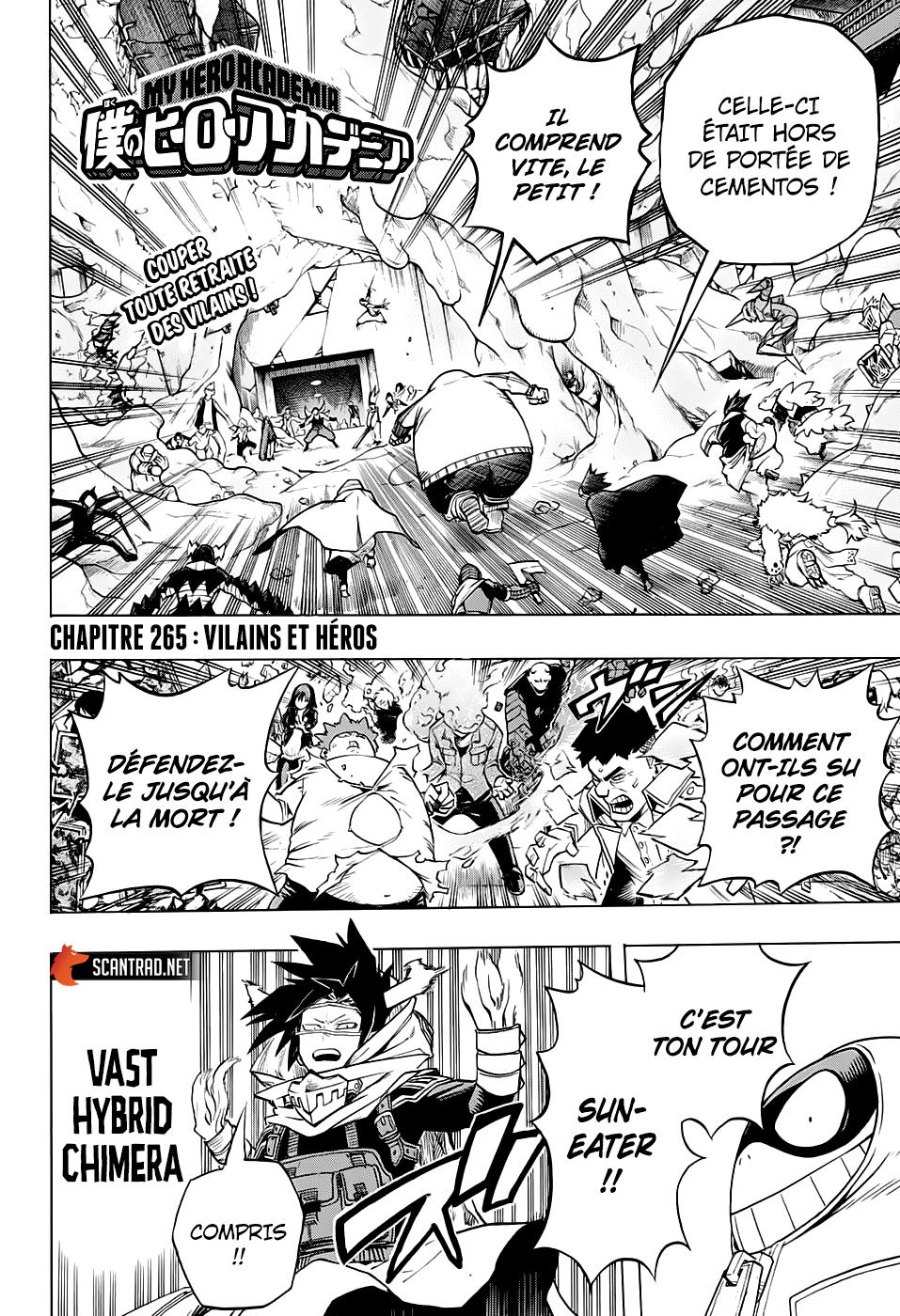 My Hero Academia Chapitre 265 - Page 2