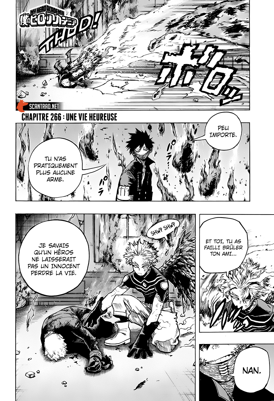 My Hero Academia Chapitre 266 - Page 2