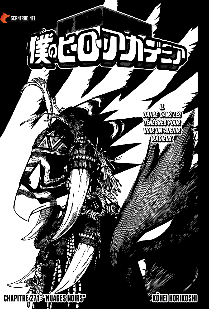 My Hero Academia Chapitre 271 - Page 3