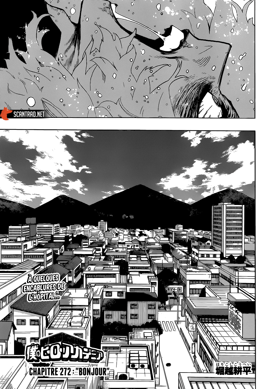 My Hero Academia Chapitre 272 - Page 1