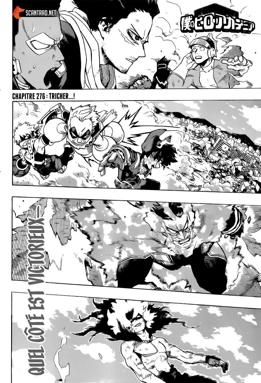 My Hero Academia Chapitre 276 - Page 4