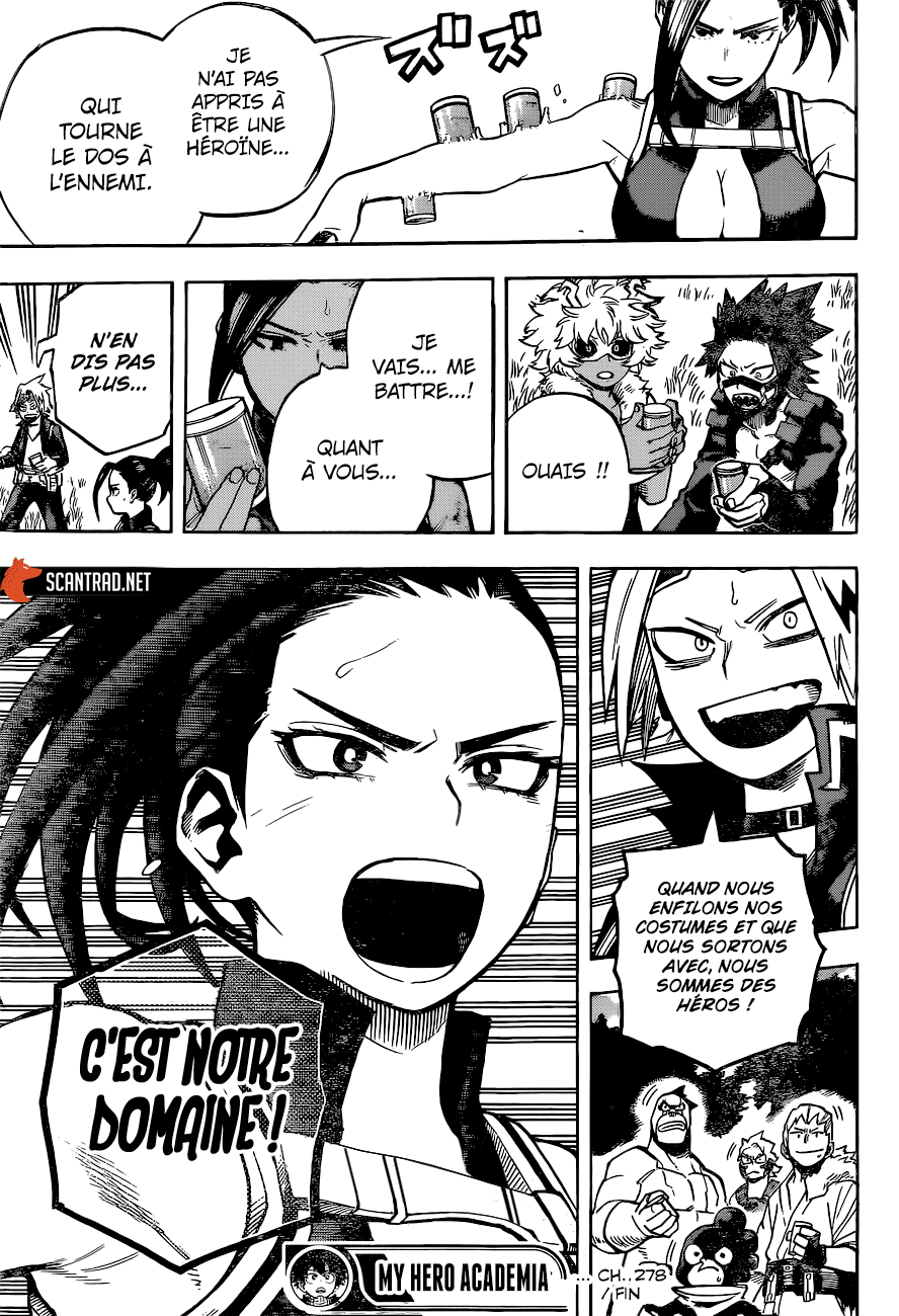 My Hero Academia Chapitre 278 - Page 17