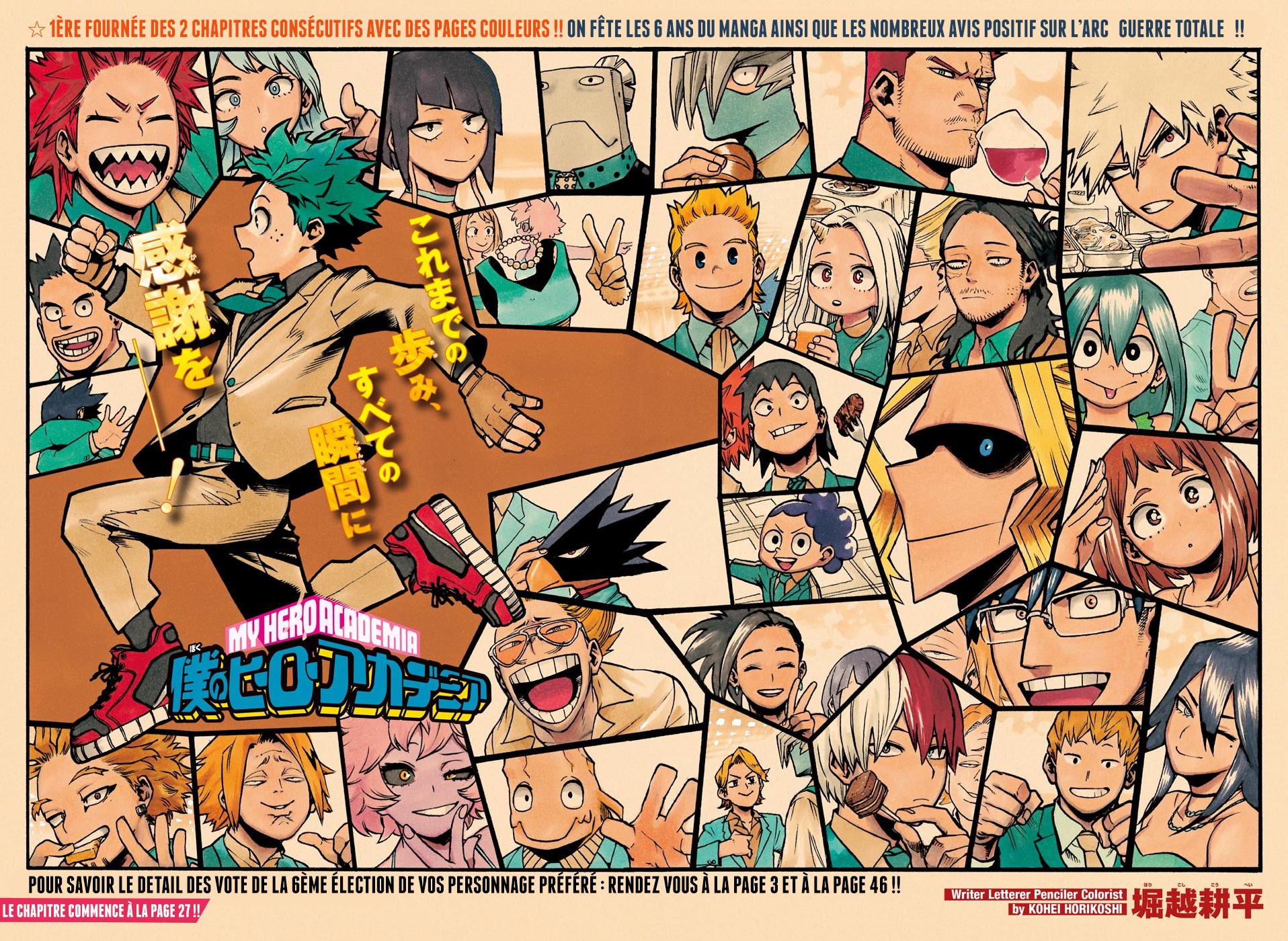 My Hero Academia Chapitre 279 - Page 2