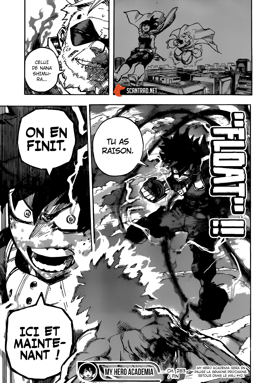 My Hero Academia Chapitre 283 - Page 17