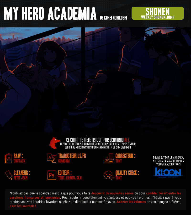My Hero Academia Chapitre 285 - Page 2