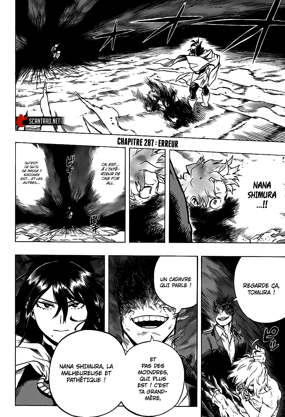 My Hero Academia Chapitre 287 - Page 2