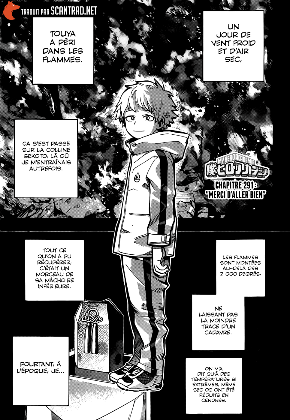 My Hero Academia Chapitre 291 - Page 1