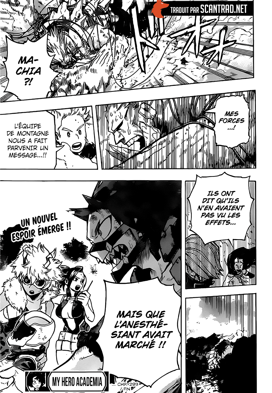 My Hero Academia Chapitre 293 - Page 17