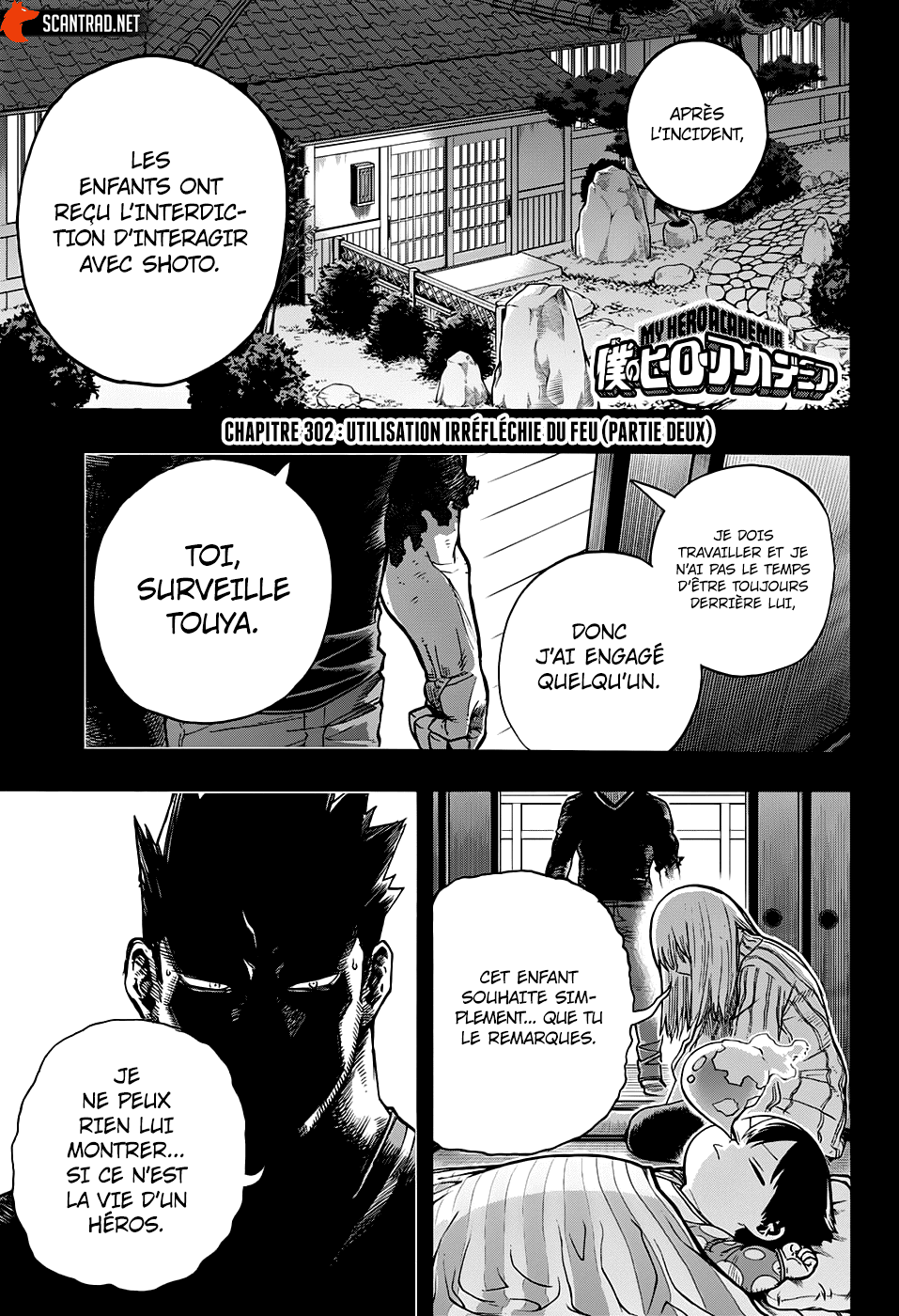 My Hero Academia Chapitre 302 - Page 1
