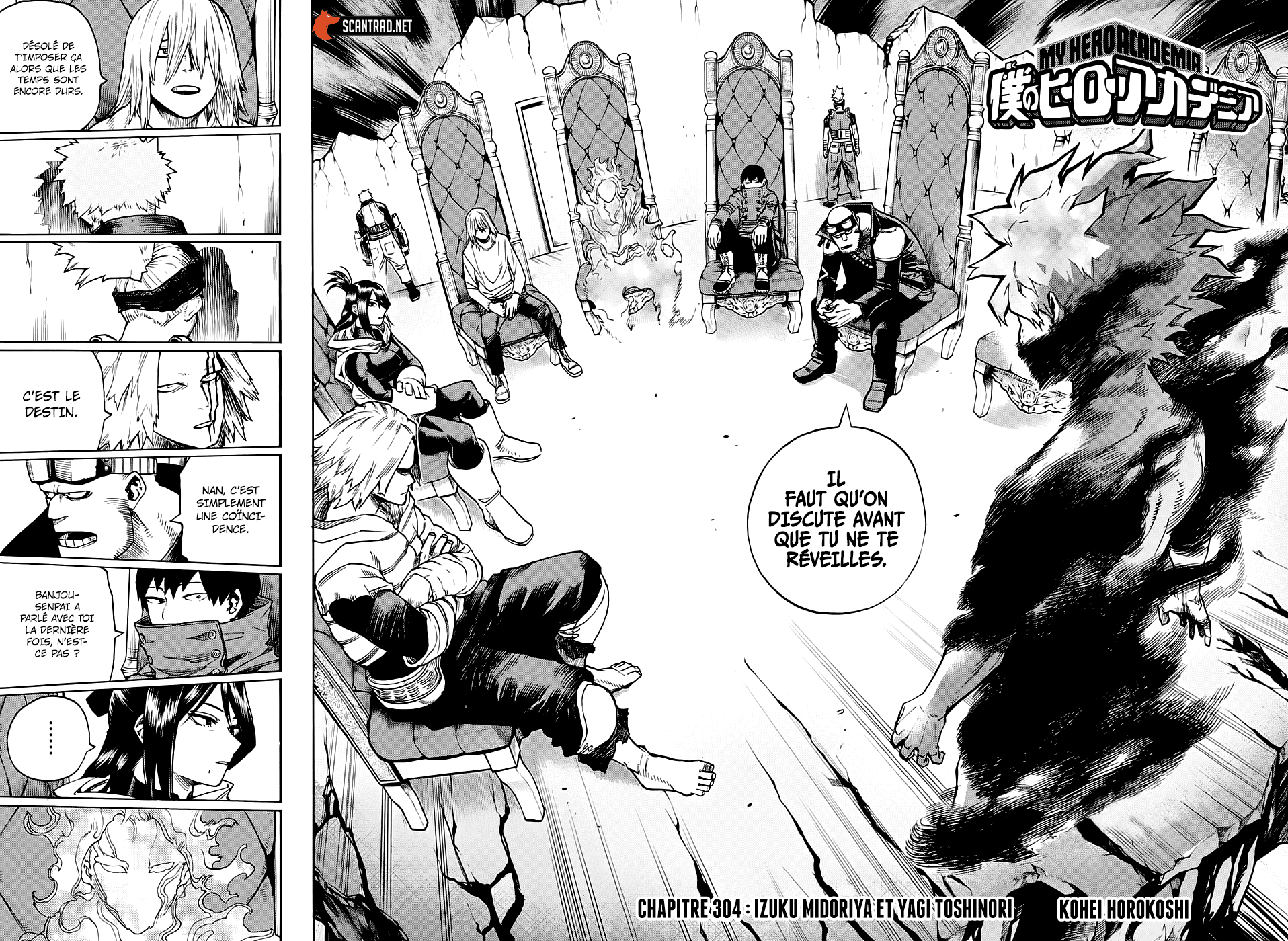 My Hero Academia Chapitre 304 - Page 2