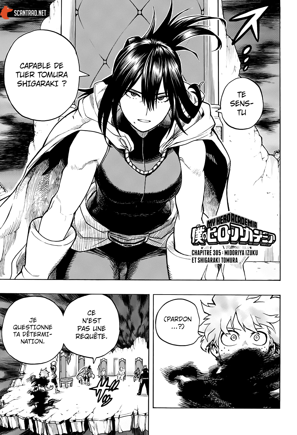 My Hero Academia Chapitre 305 - Page 1