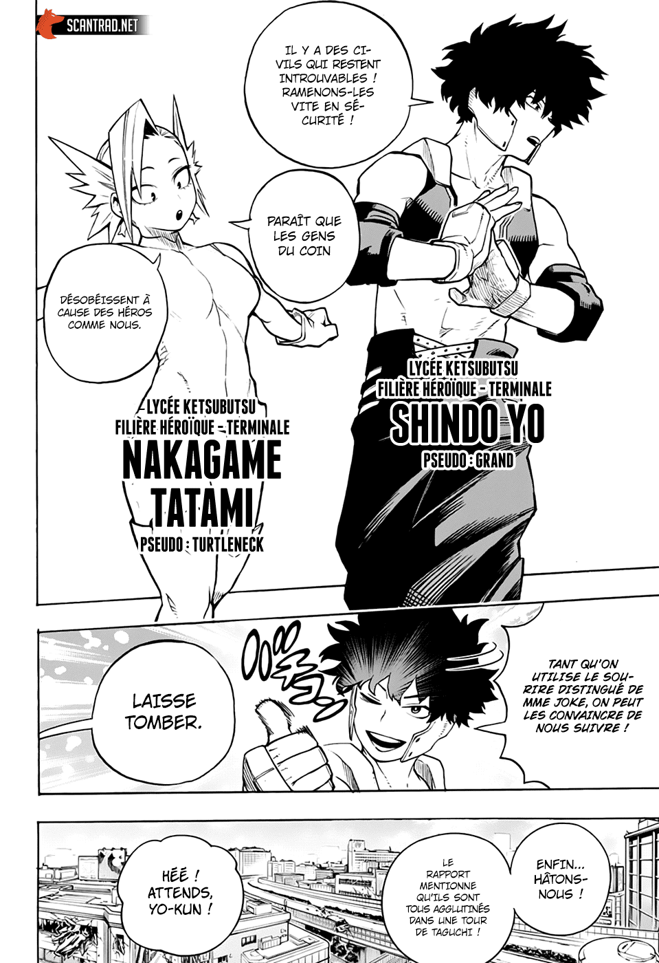My Hero Academia Chapitre 307 - Page 2