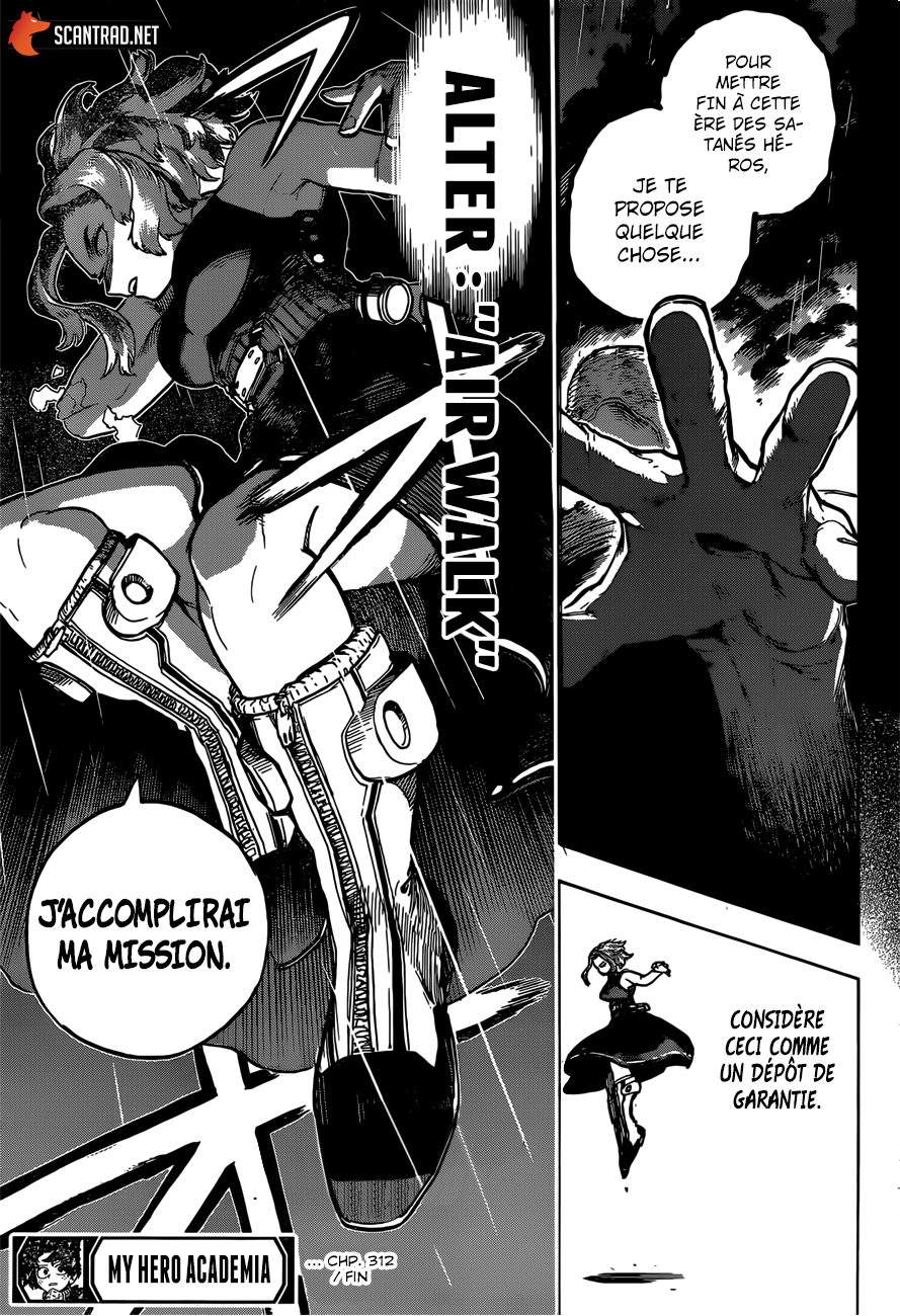 My Hero Academia Chapitre 312 - Page 14