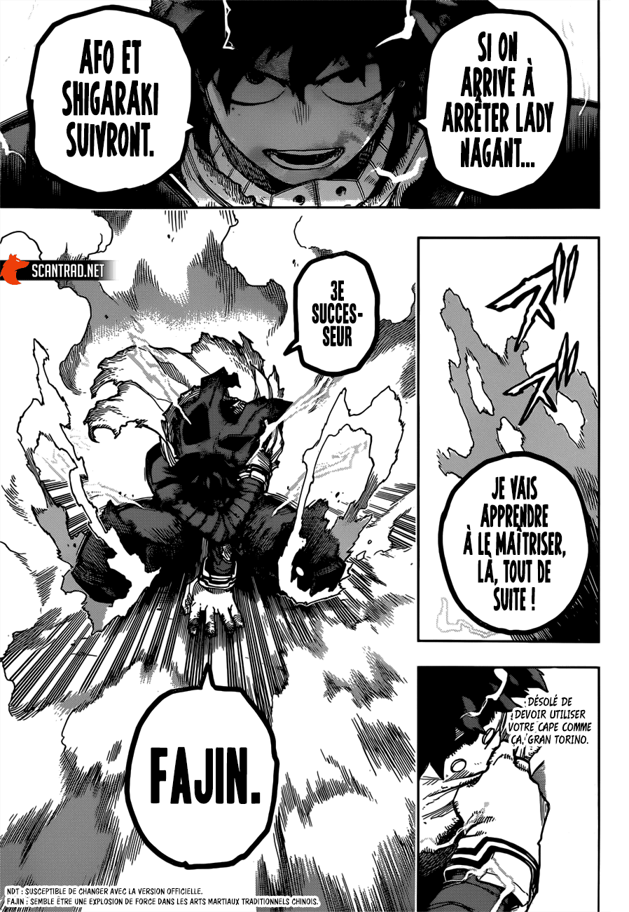My Hero Academia Chapitre 313 - Page 13