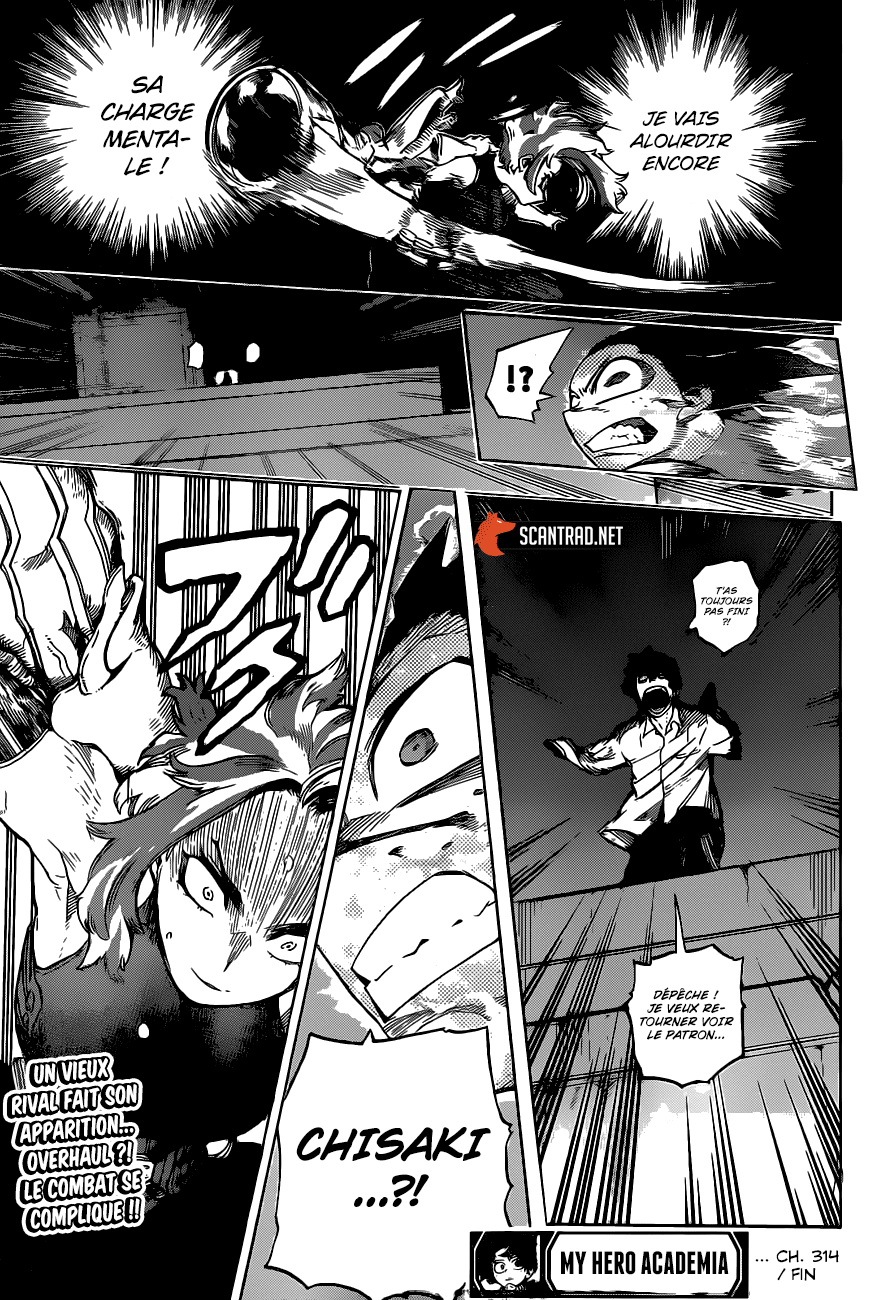 My Hero Academia Chapitre 314 - Page 17