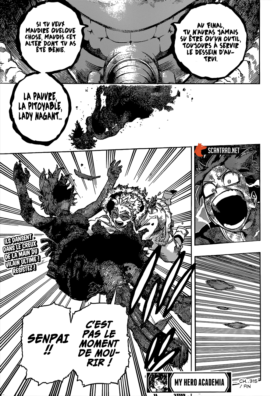 My Hero Academia Chapitre 315 - Page 15