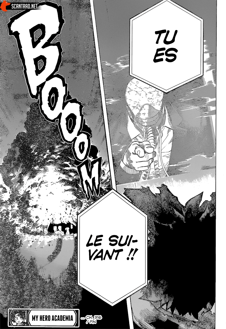 My Hero Academia Chapitre 316 - Page 17