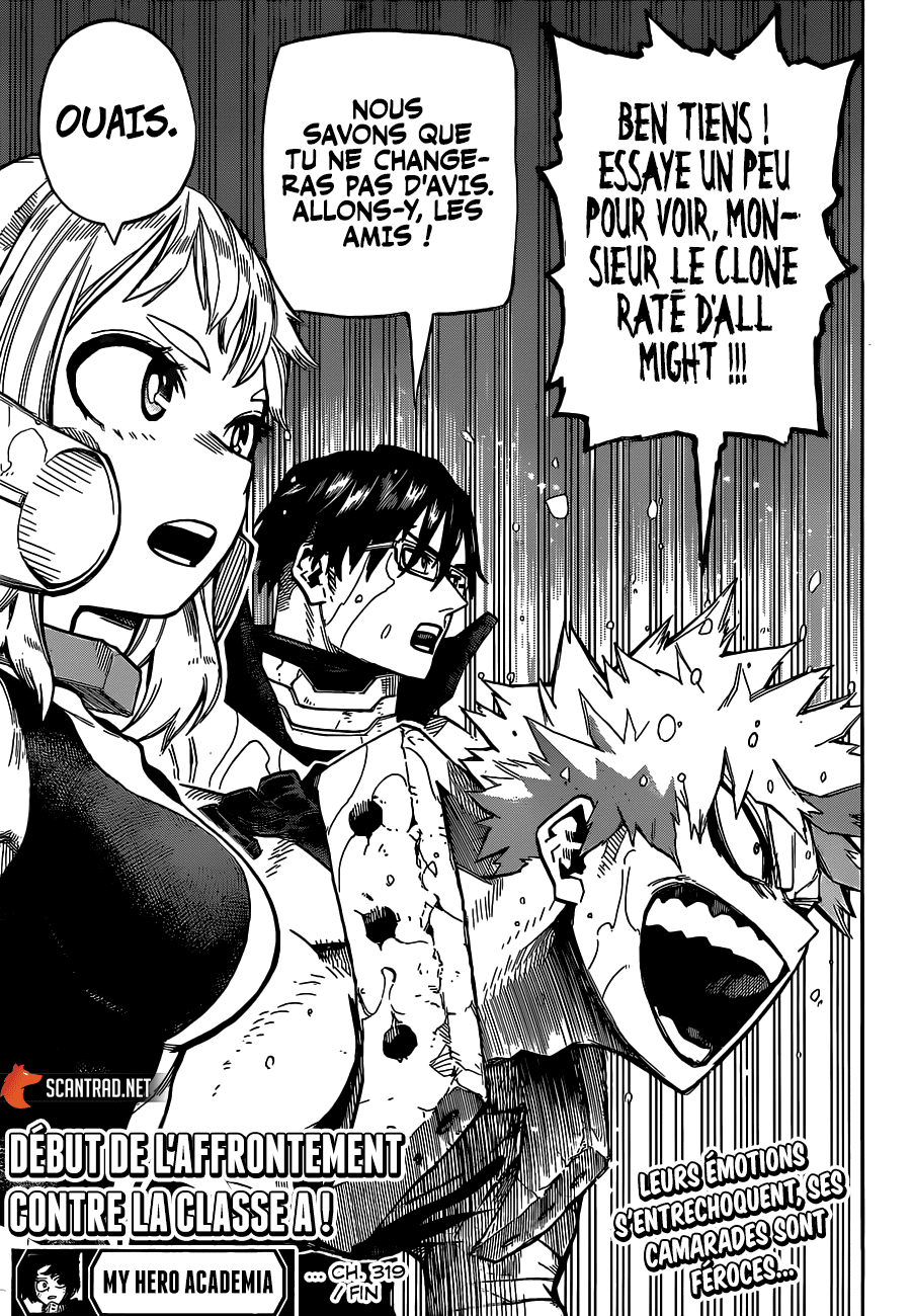 My Hero Academia Chapitre 319 - Page 18