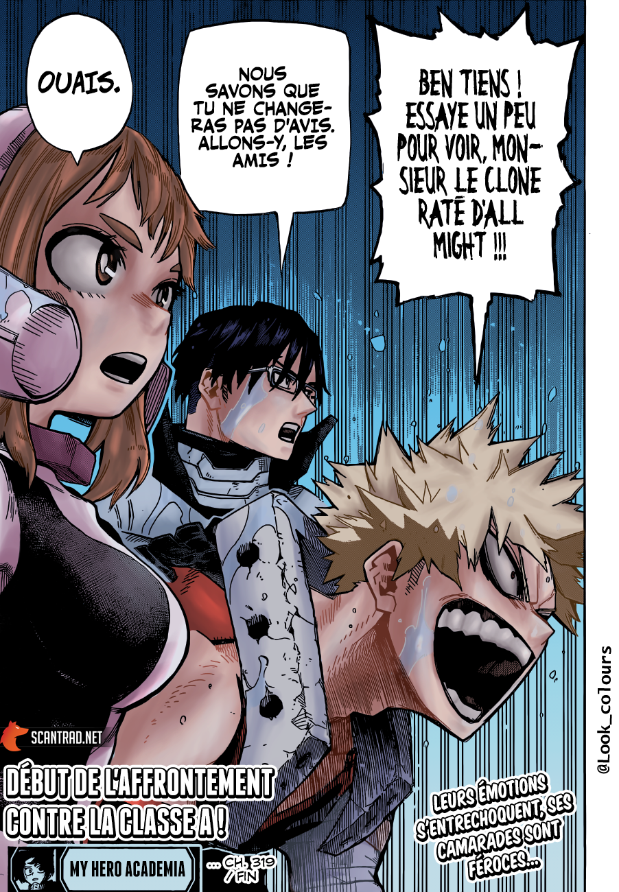 My Hero Academia Chapitre 319 - Page 19