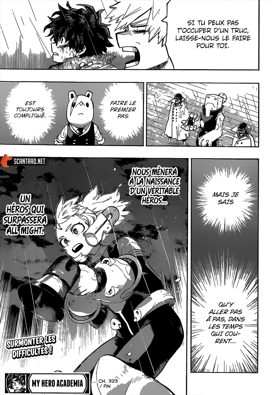 My Hero Academia Chapitre 323 - Page 17