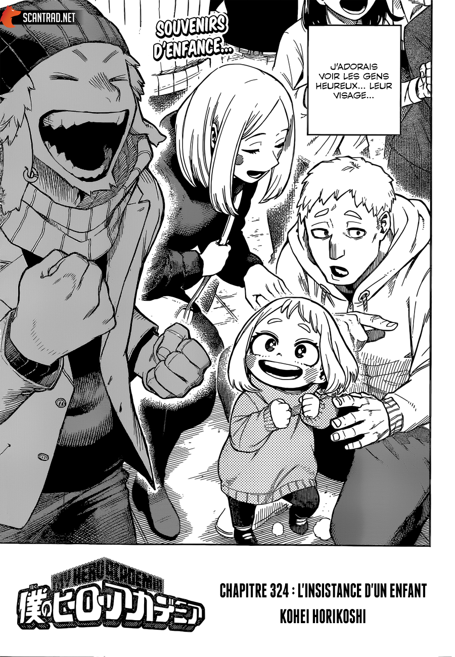 My Hero Academia Chapitre 324 - Page 1
