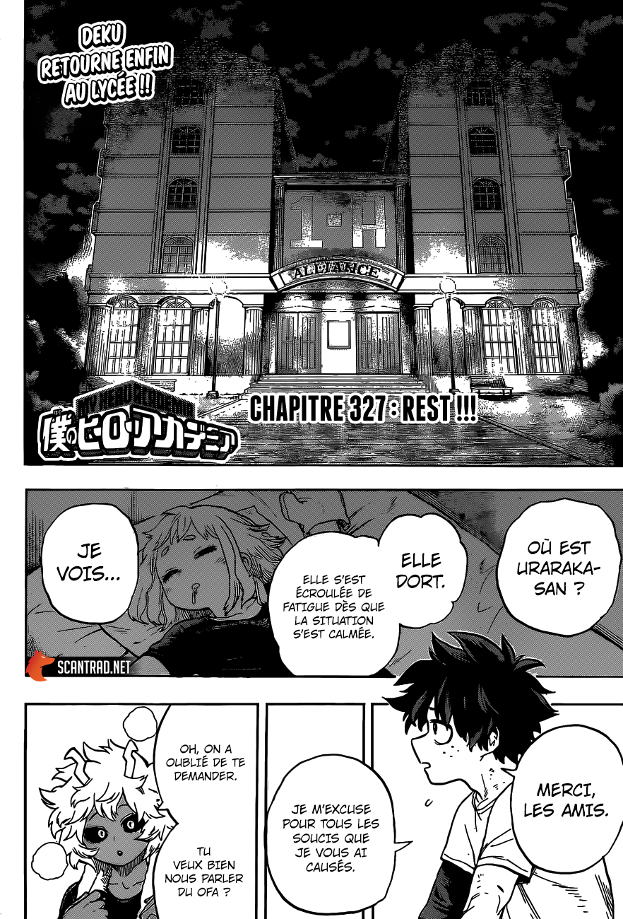 My Hero Academia Chapitre 327 - Page 4