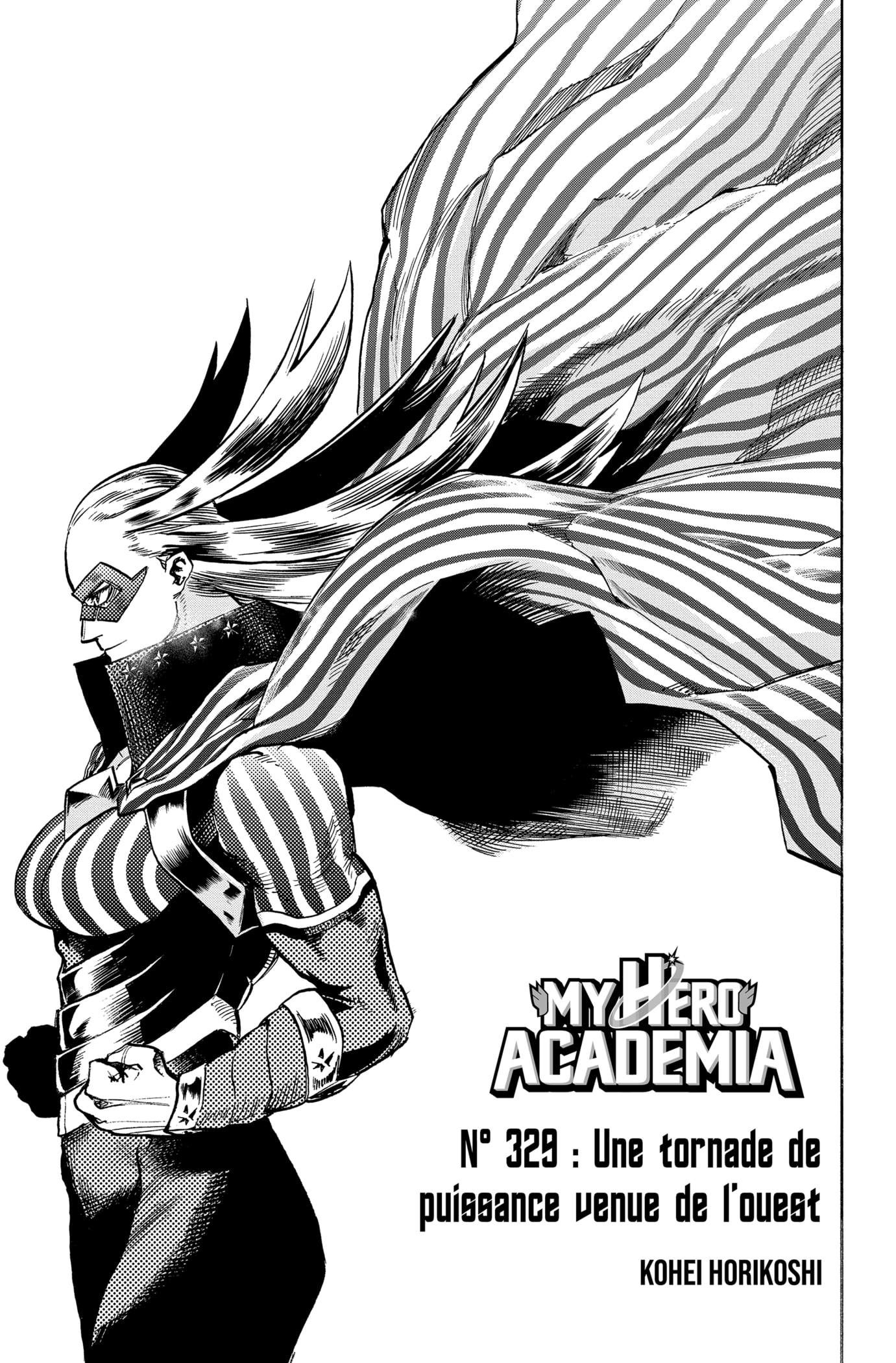 My Hero Academia Chapitre 329 - Page 1