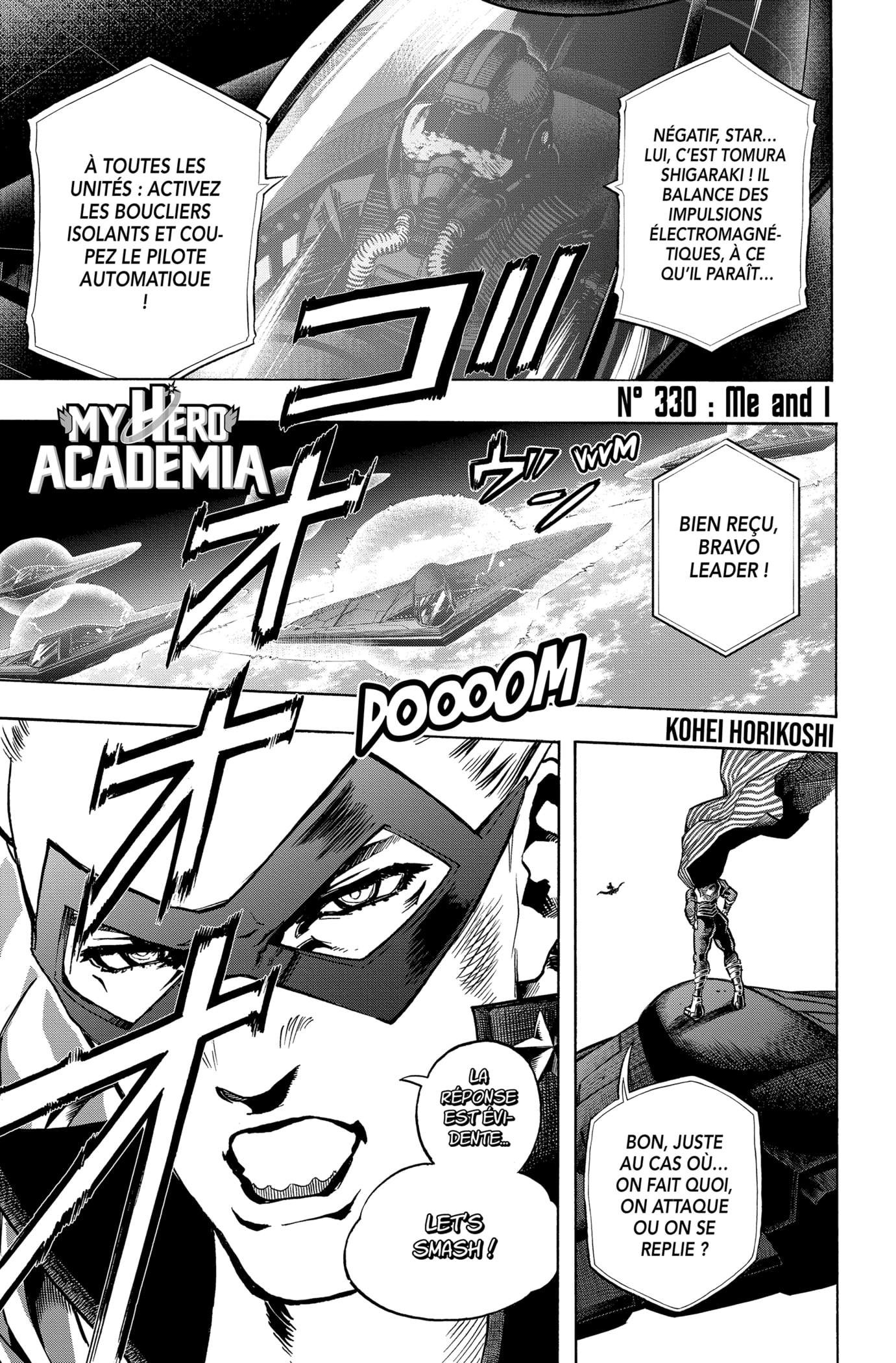My Hero Academia Chapitre 330 - Page 1