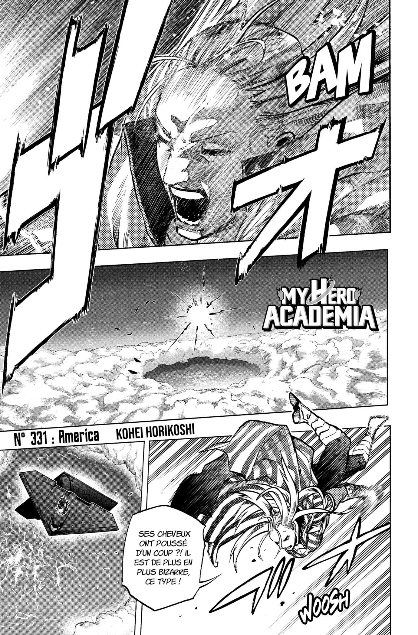 My Hero Academia Chapitre 331 - Page 1