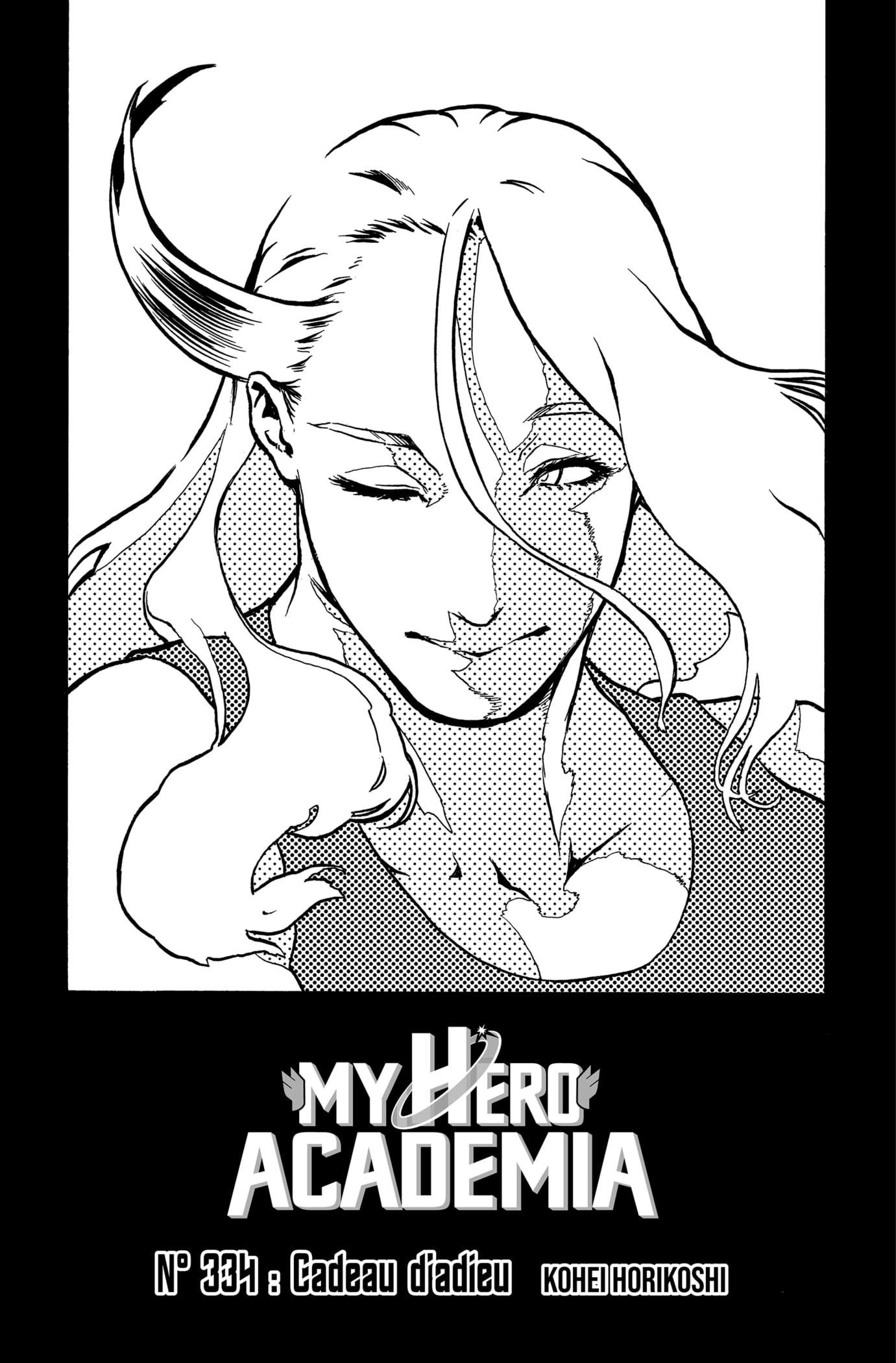 My Hero Academia Chapitre 334 - Page 1