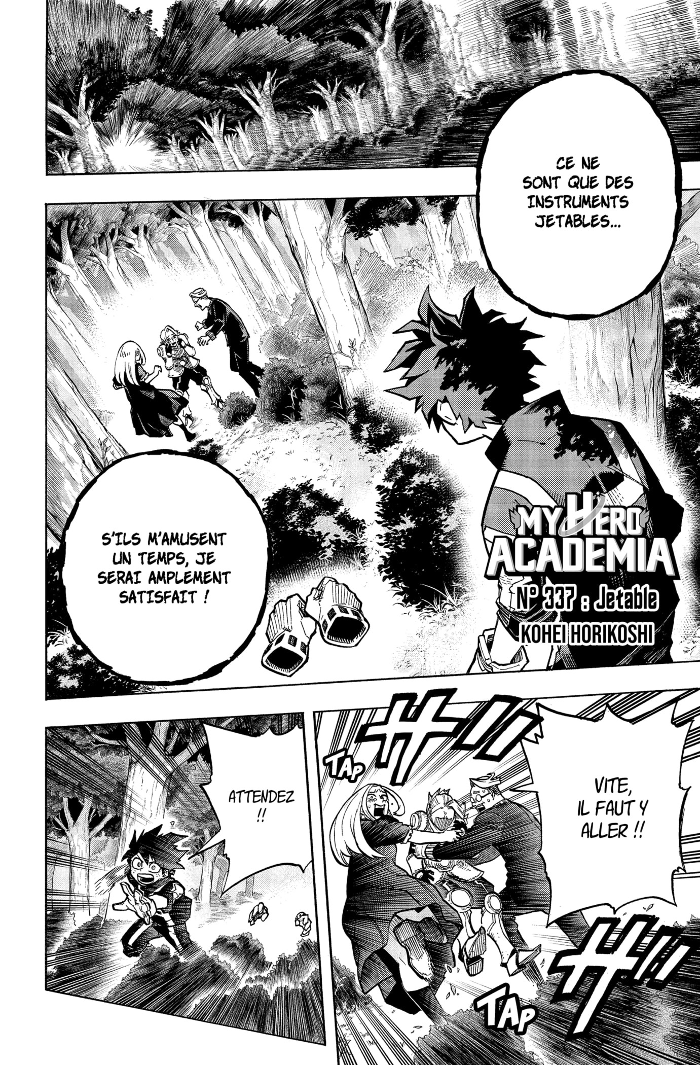 My Hero Academia Chapitre 337 - Page 2