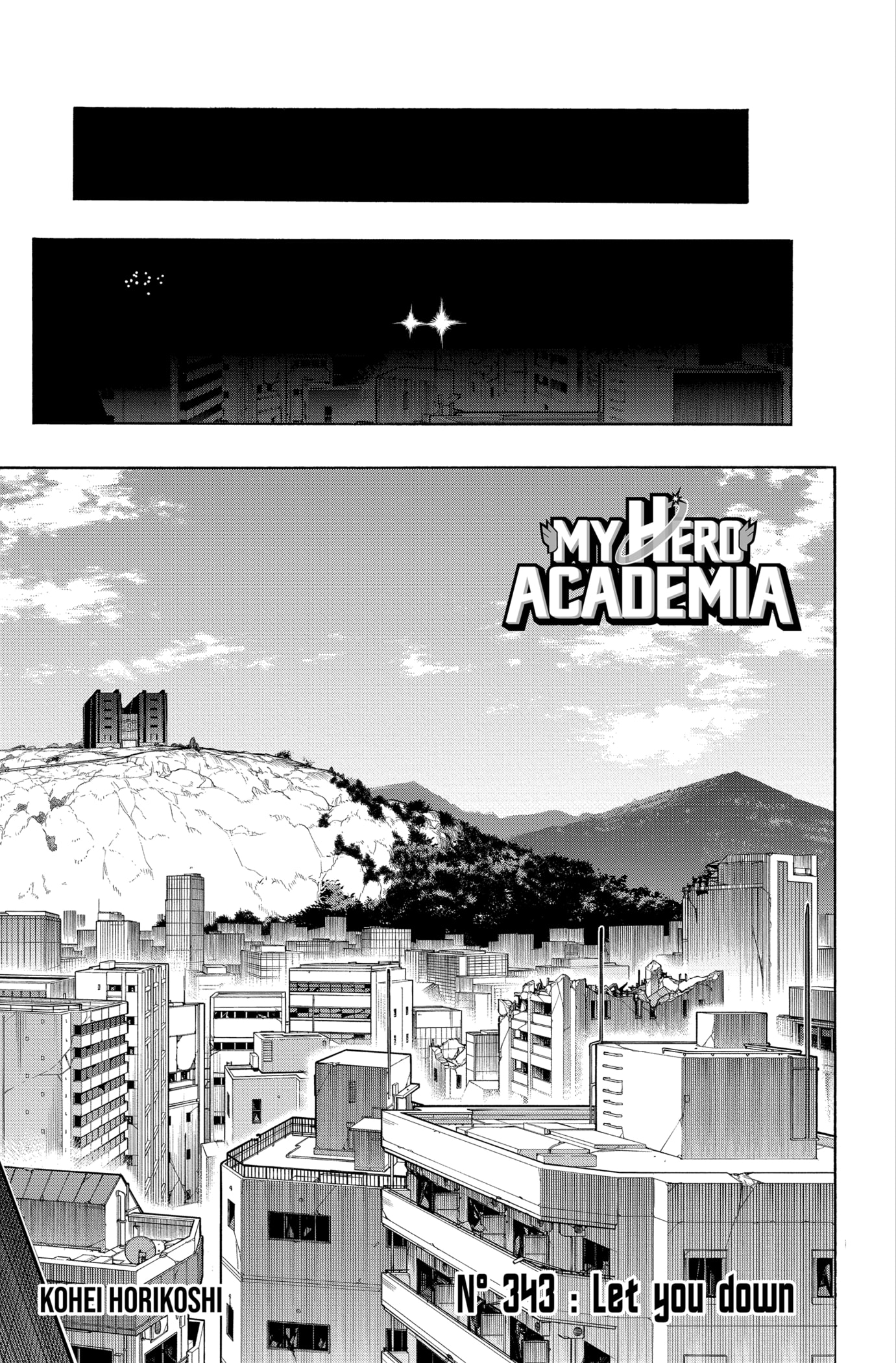 My Hero Academia Chapitre 343 - Page 3