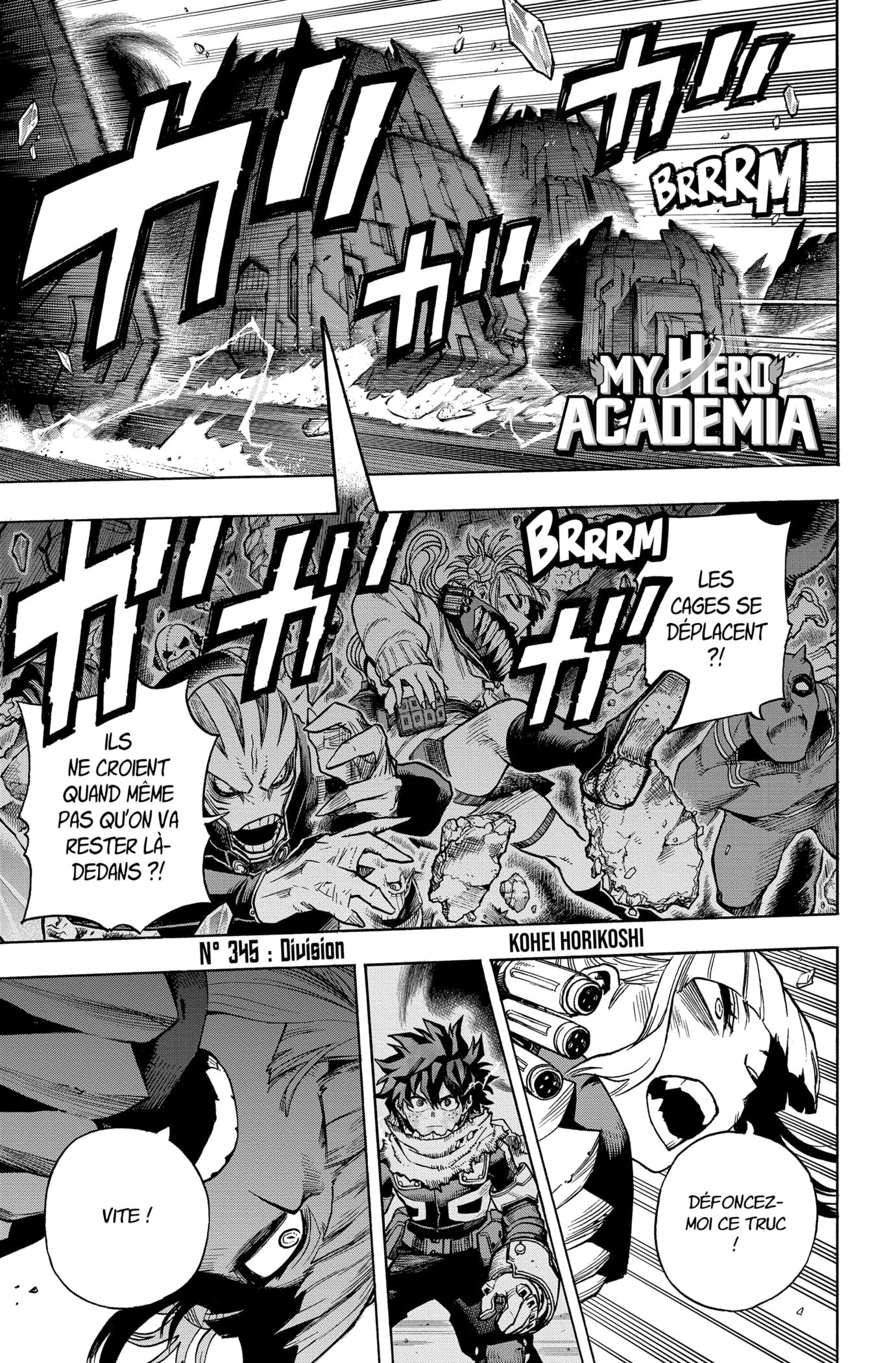 My Hero Academia Chapitre 345 - Page 1