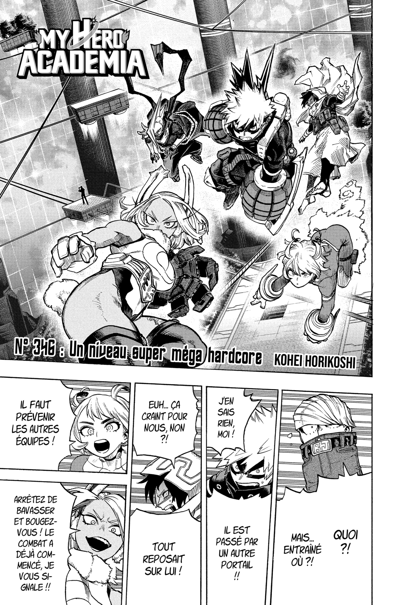 My Hero Academia Chapitre 346 - Page 1