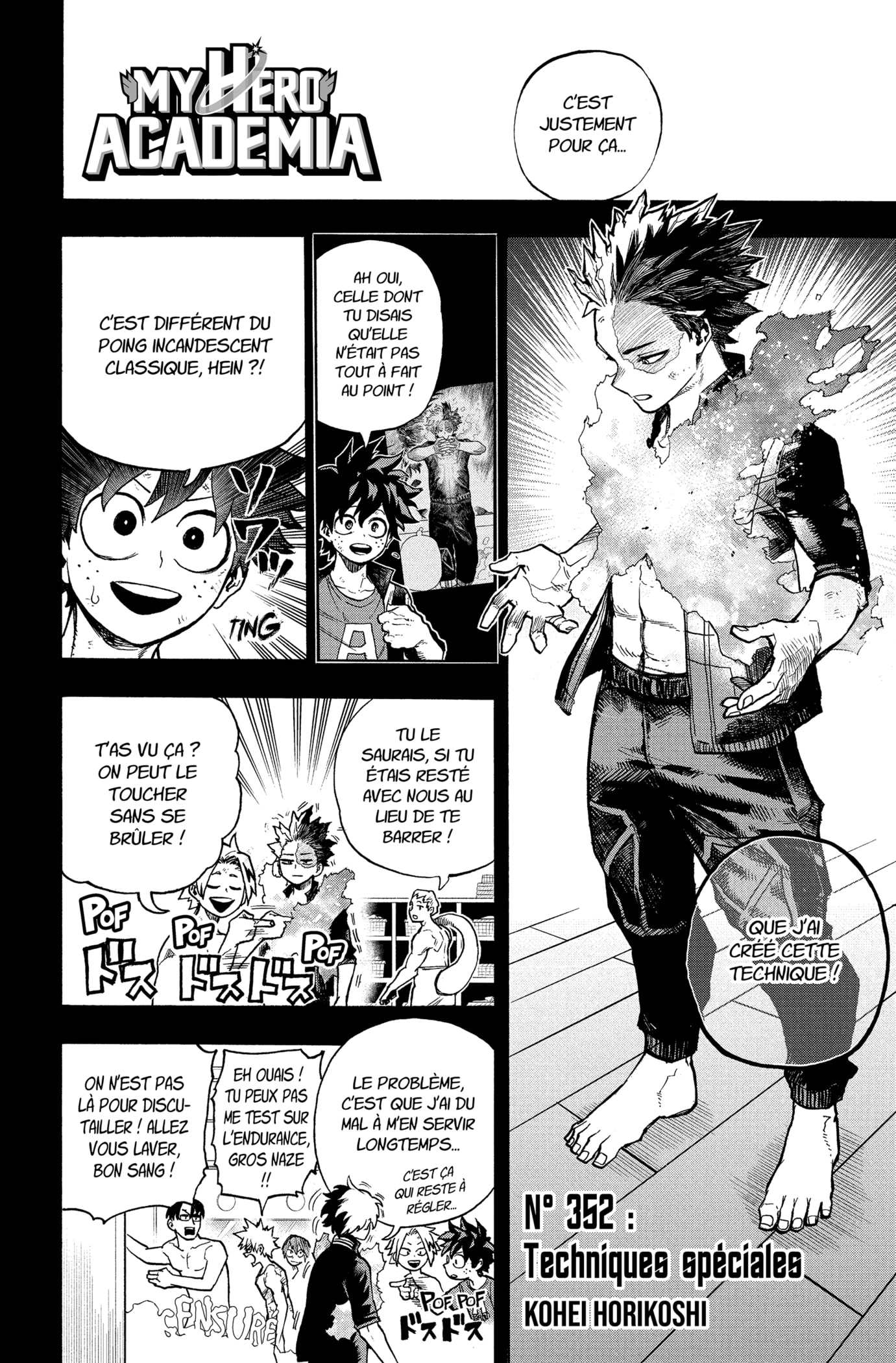 My Hero Academia Chapitre 352 - Page 2
