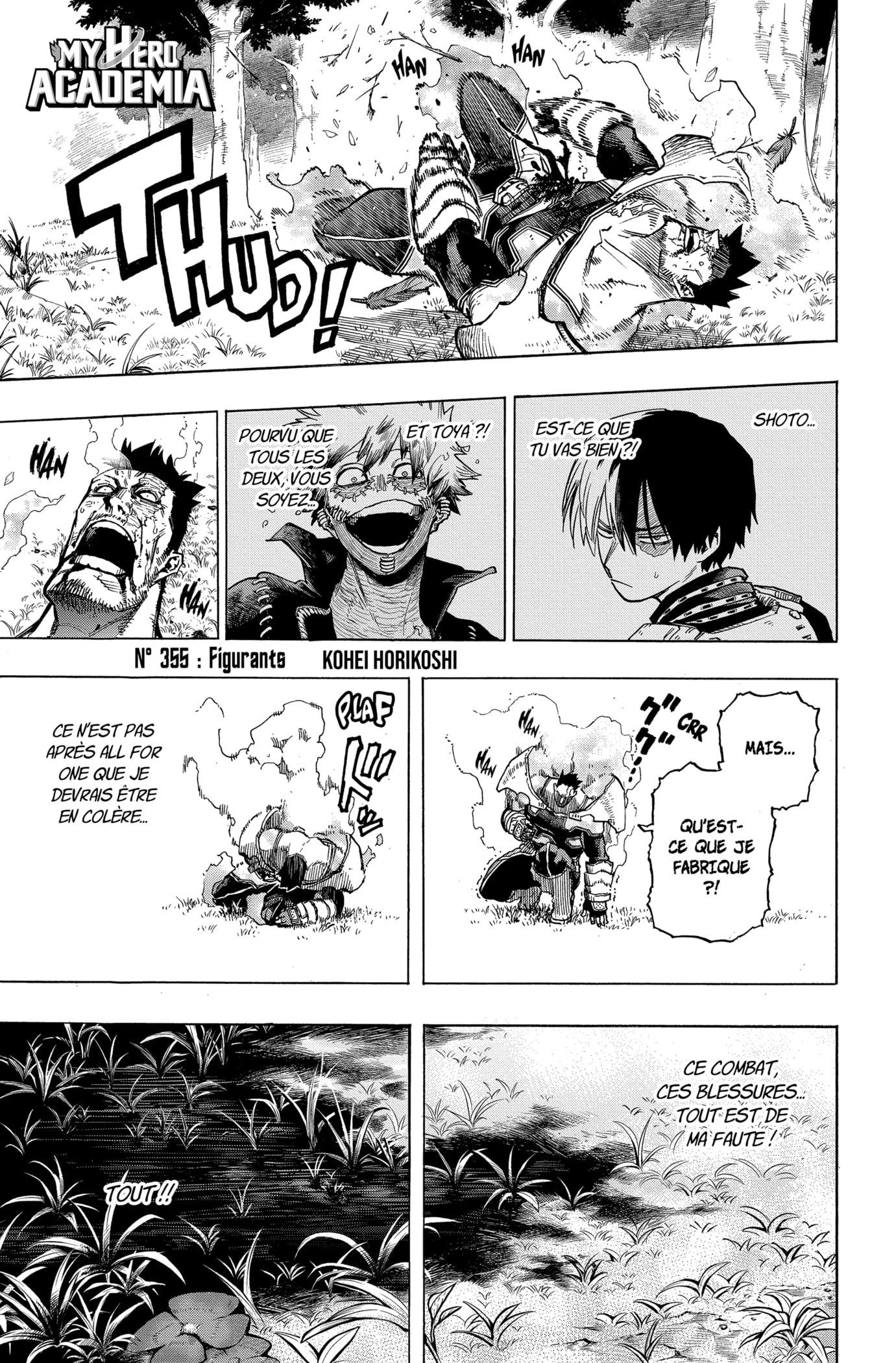 My Hero Academia Chapitre 355 - Page 1