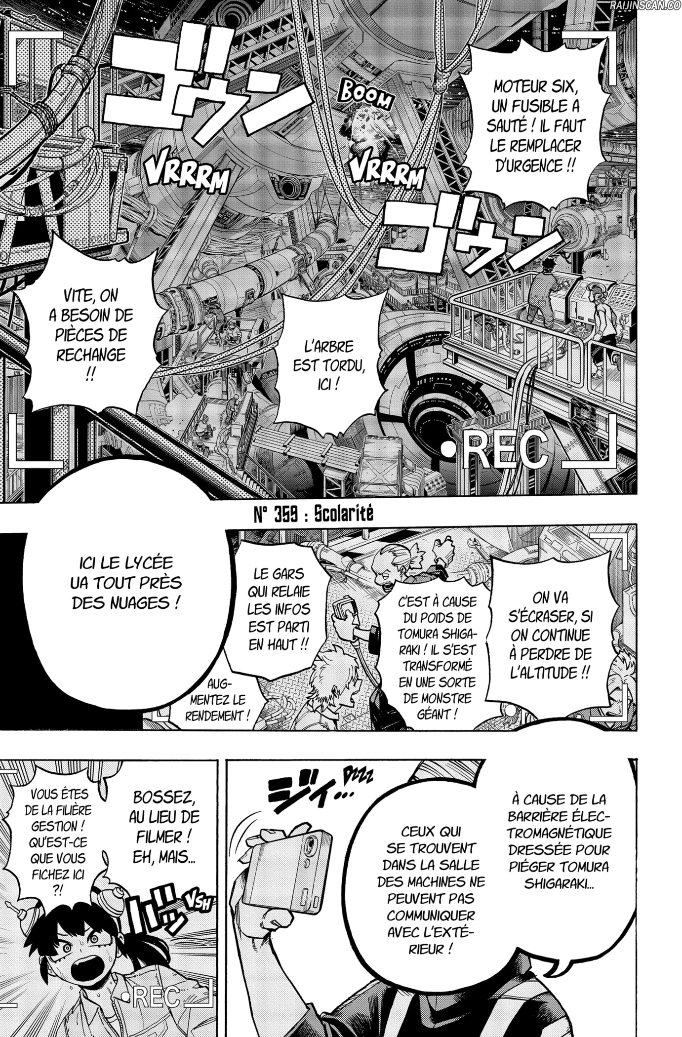 My Hero Academia Chapitre 359 - Page 4