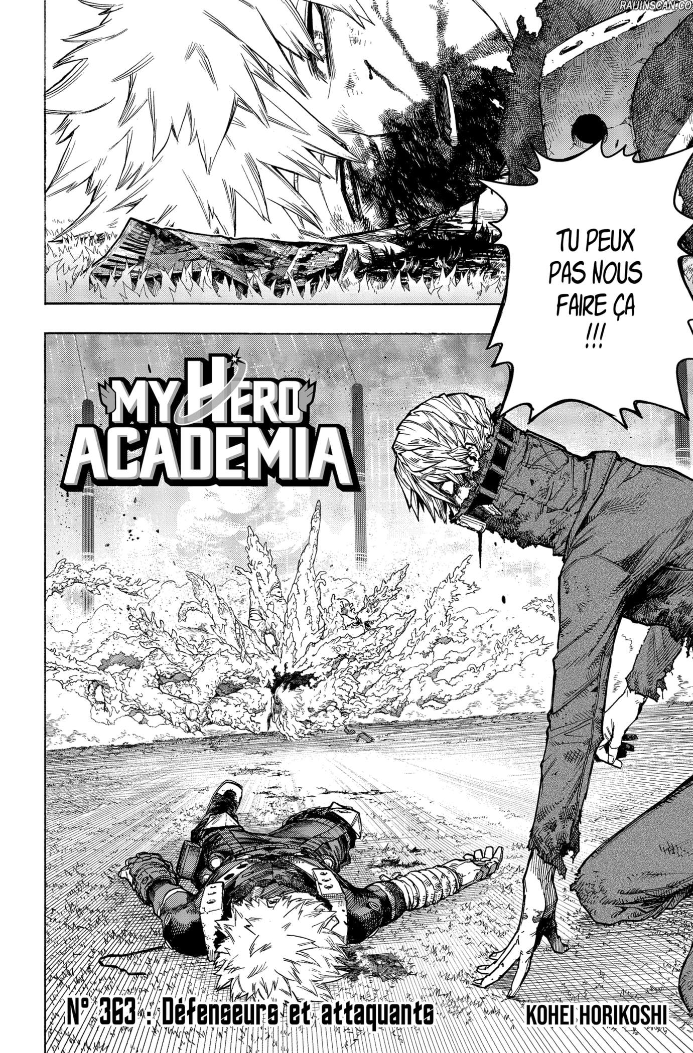 My Hero Academia Chapitre 363 - Page 3