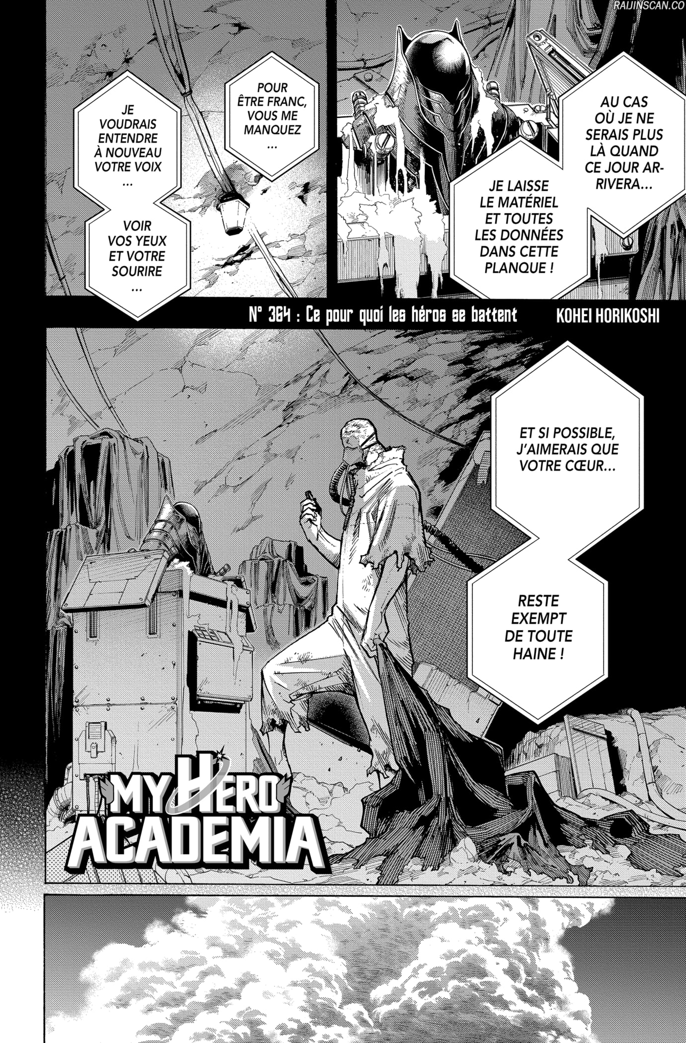 My Hero Academia Chapitre 364 - Page 2