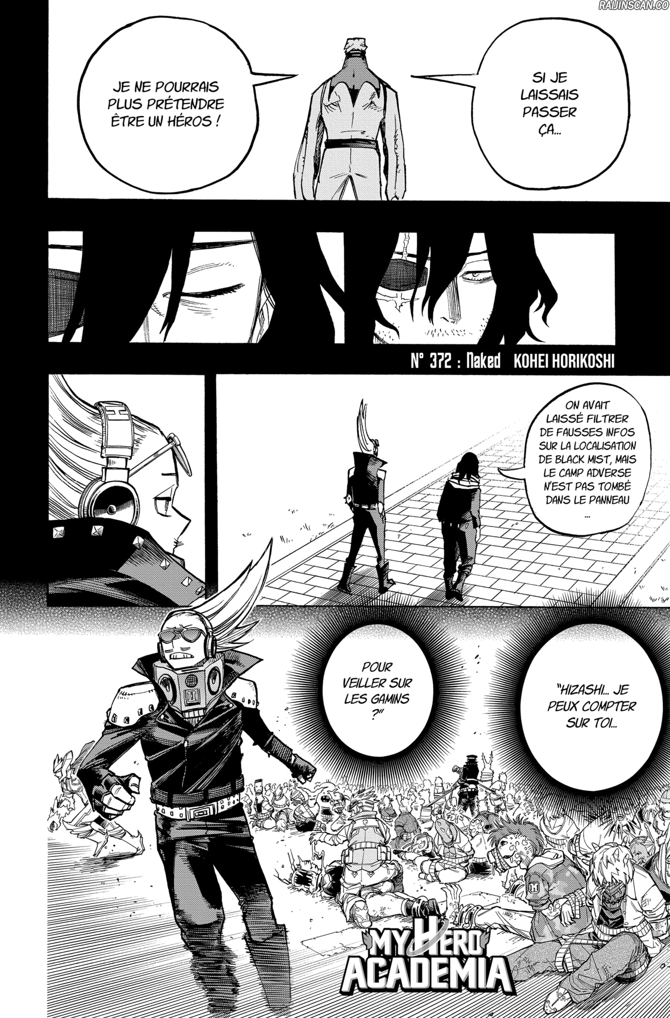My Hero Academia Chapitre 372 - Page 2